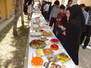 جشنواره غذای سالم در دانشکده پرستاری شیروان برگزار شد
